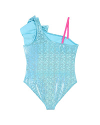 Billieblush Ruffle Trim Swimsuit