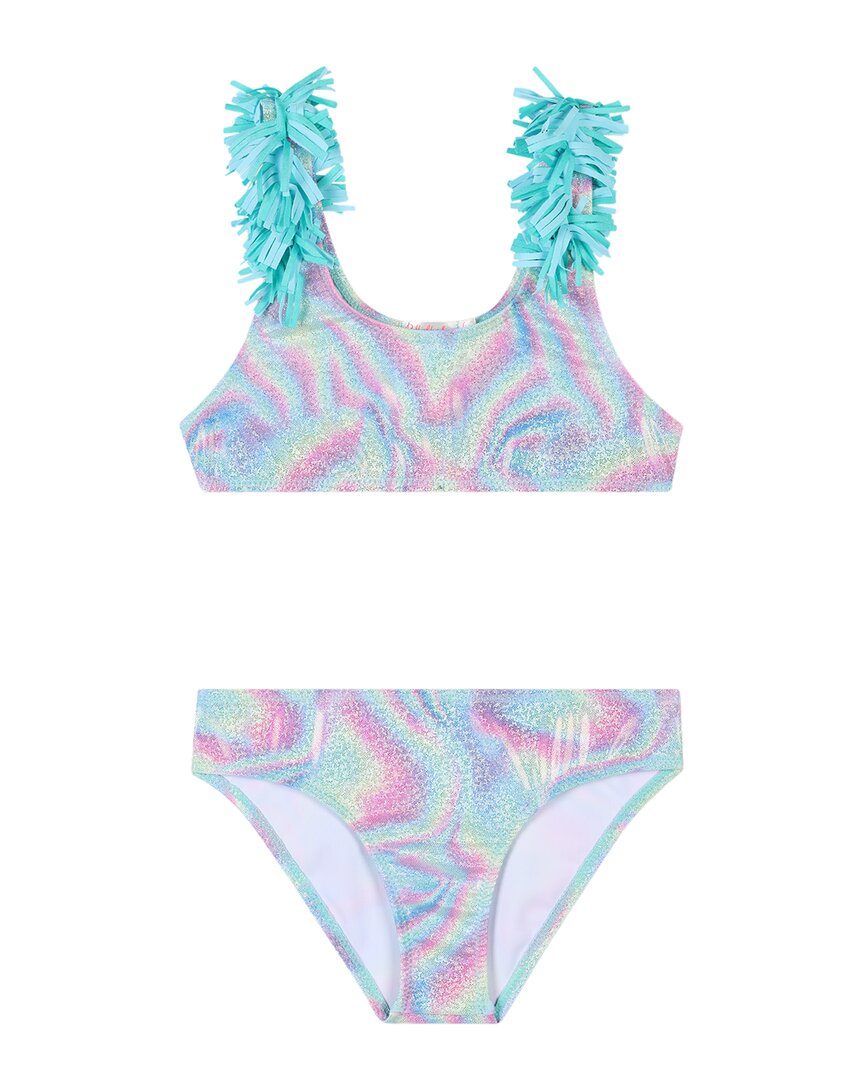 Billieblush Ruffle Trim Swimsuit