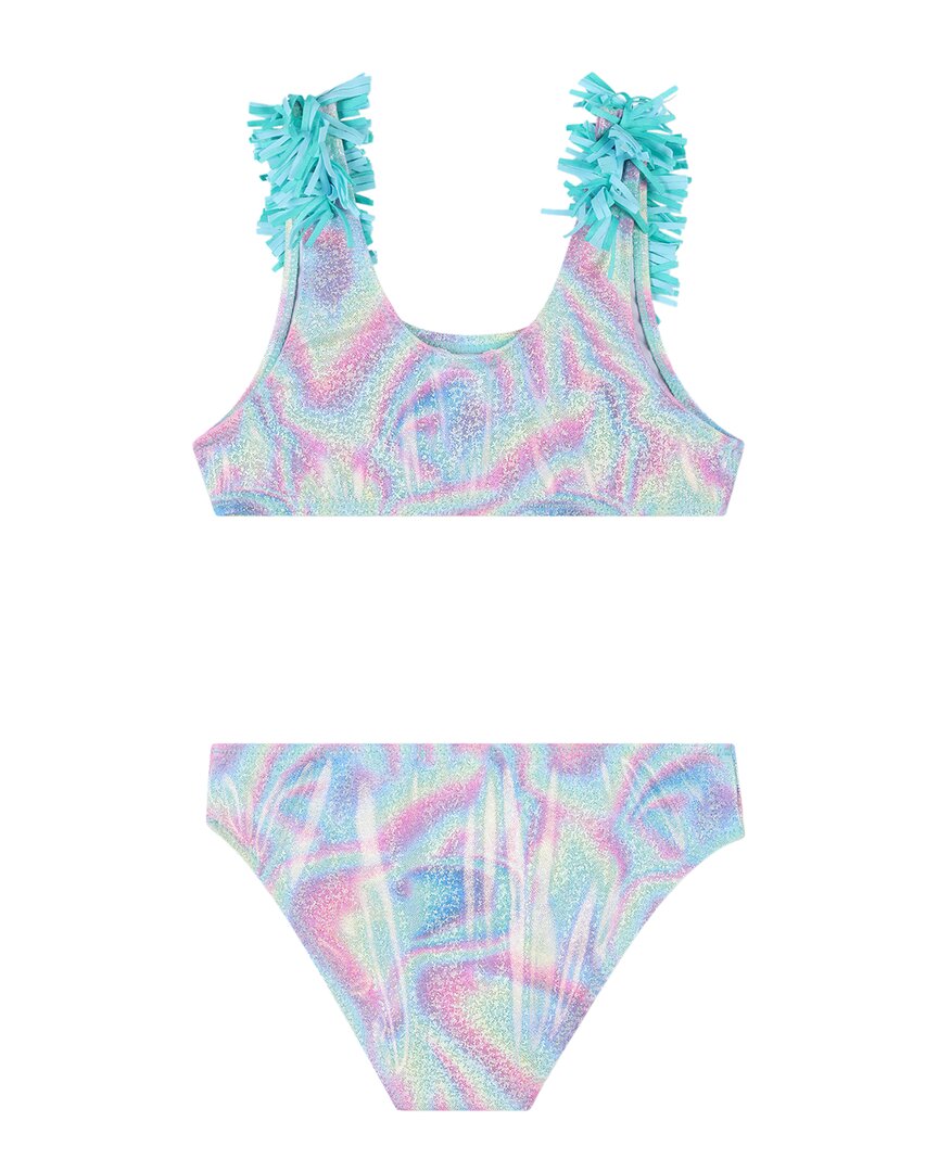 Billieblush Ruffle Trim Swimsuit
