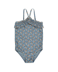 Rylee + Cru Collective Ruched One-Piece