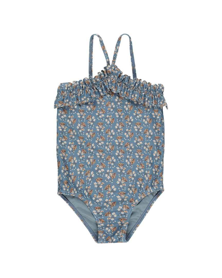 Rylee + Cru Collective Ruched One-Piece