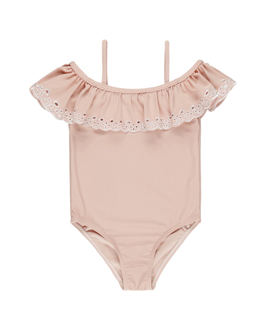 Rylee + Cru Collective Off-The-Shoulder One-Piece