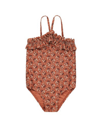 Rylee + Cru Collective Ruched One-Piece