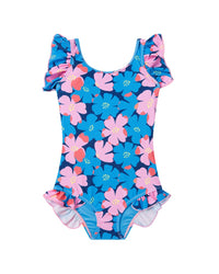 Boardies® Sully Floral Ruffles Swimsuit