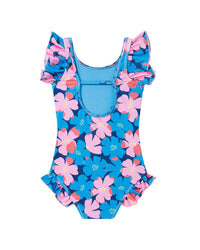 Boardies® Sully Floral Ruffles Swimsuit