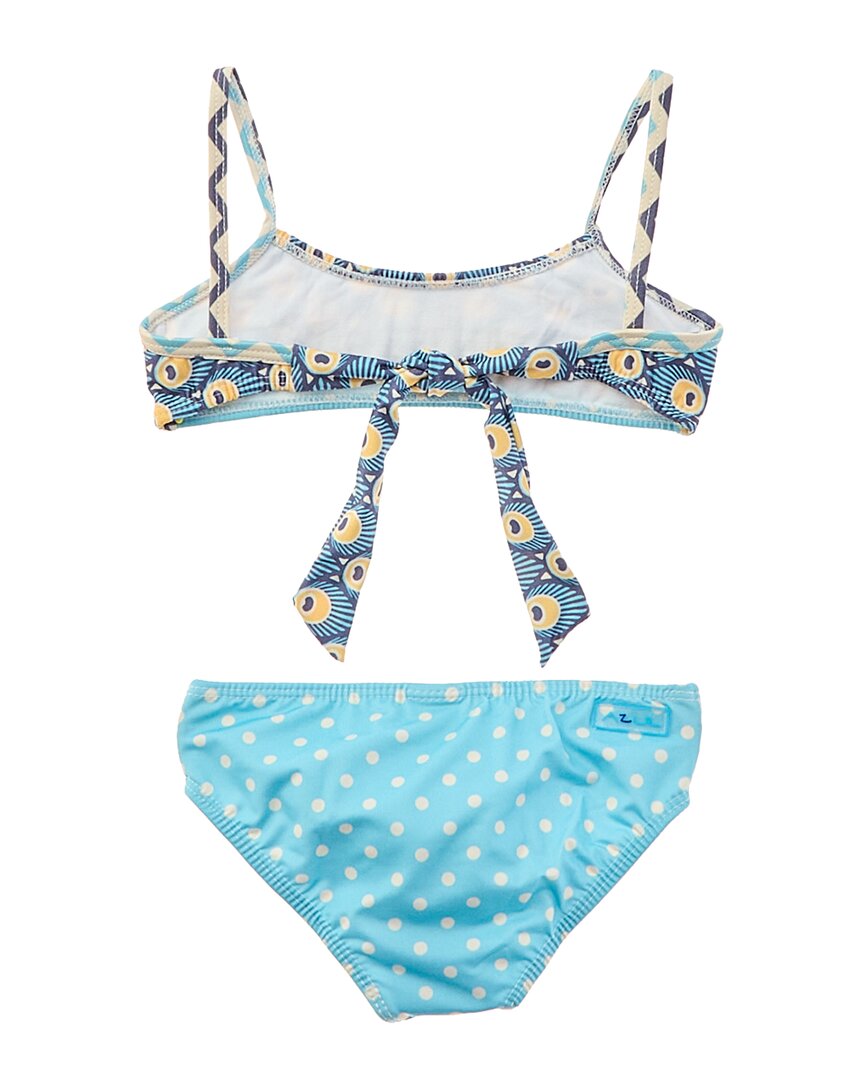 Azul Swimwear Touch Of Gold Bandeau Bikini