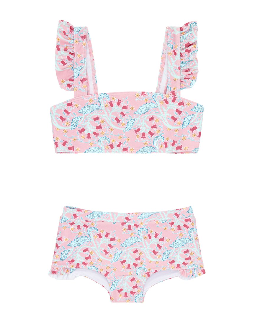 Minnow Bandeau Bikini & Swim Short Set