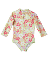 Kensie Girl Tropical Cheetah Rashguard