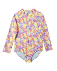 Kensie Girl Tropical Floral Rashguard