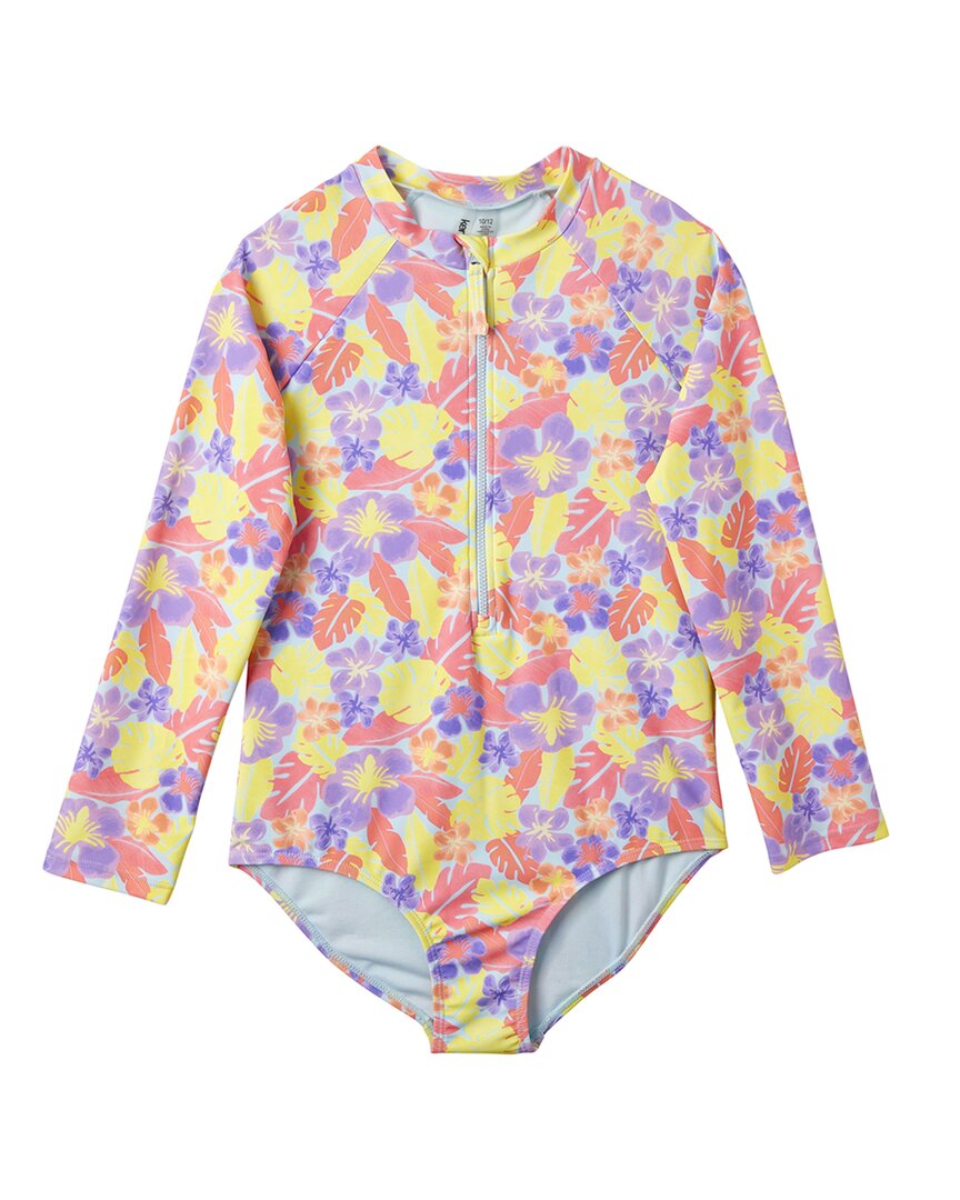 Kensie Girl Tropical Floral Rashguard