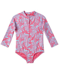 Kensie Girl Iridescent Ocean Rashguard