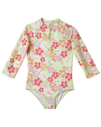 Kensie Girl Tropical Cheetah Rashguard