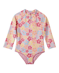 Kensie Girl Tropical Cheetah Rashguard
