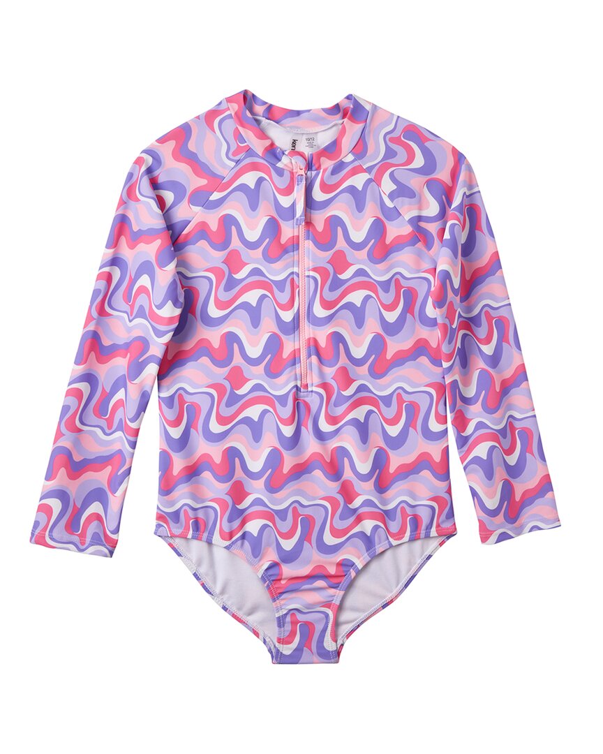 Kensie Girl Wavy Rashguard