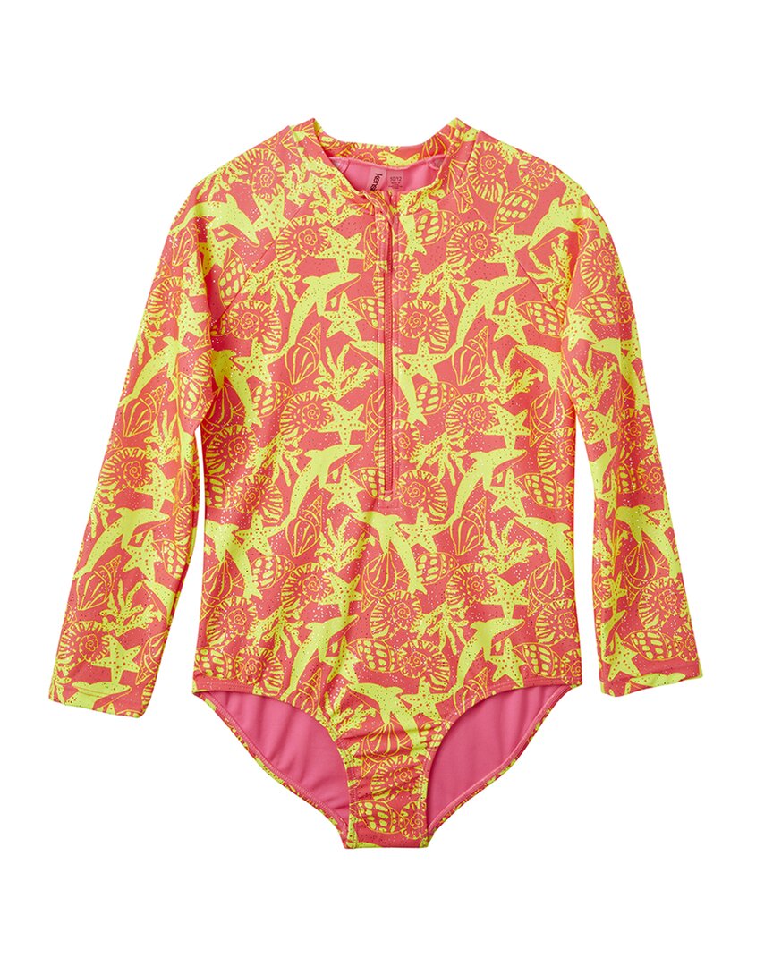 Kensie Girl Iridescent Ocean Rashguard