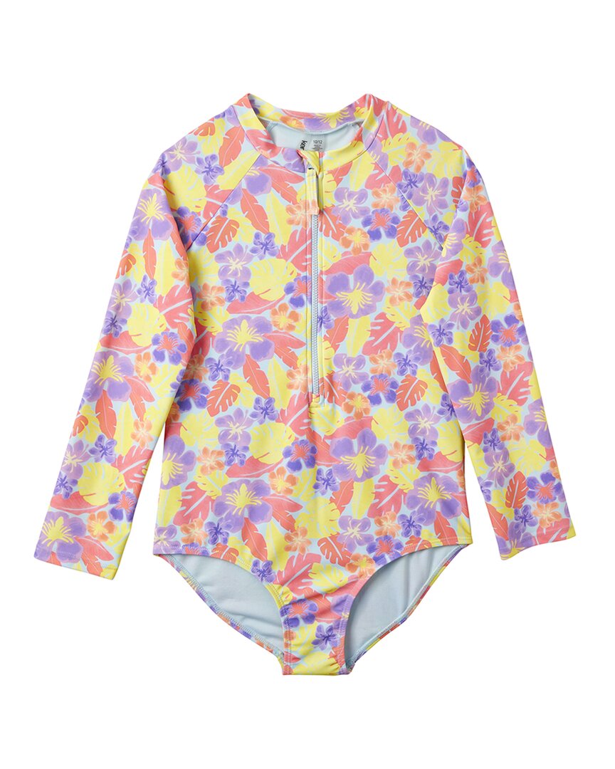 Kensie Girl Tropical Floral Rashguard