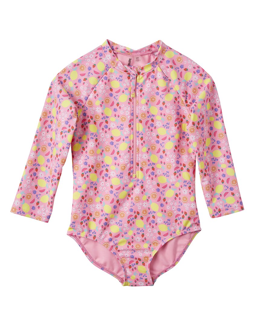 Kensie Girl Ditsy Fruits Rashguard