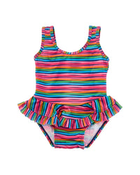 Flap Happy One Piece Wacky Ribbons Swimsuit