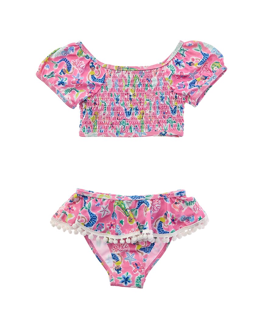 Flap Happy 2Pc Mystic Mermaids Top & Bikini Bottom Set