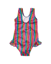 Flap Happy One Piece Wacky Ribbons Swimsuit