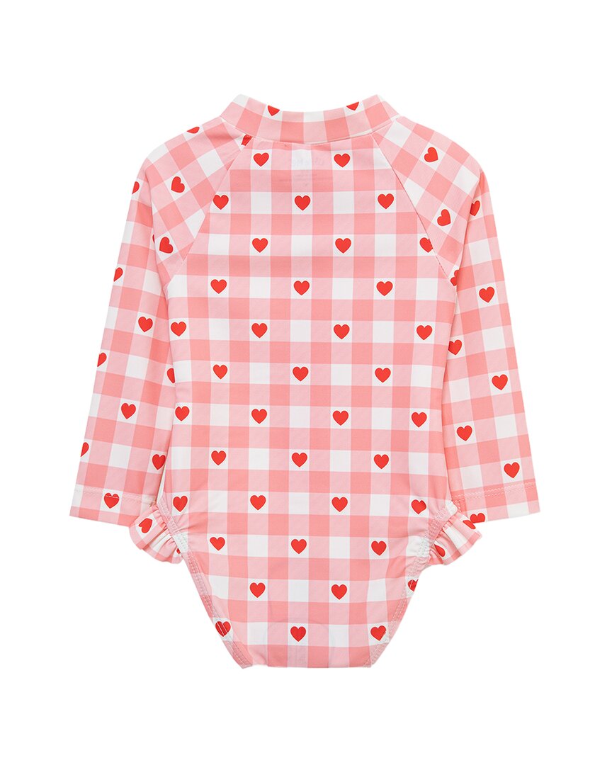 Little Me Heart One-Piece Rashguard