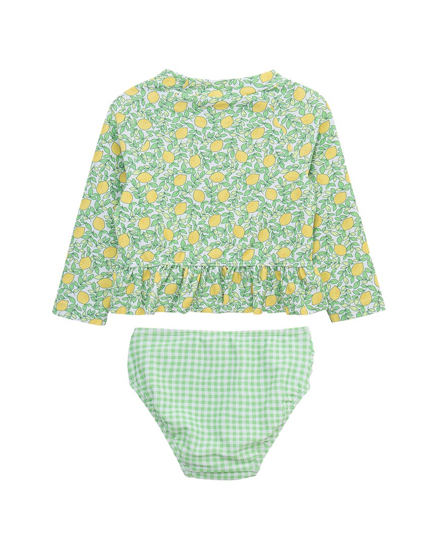 Little Me 2Pc Lemon Rashguard