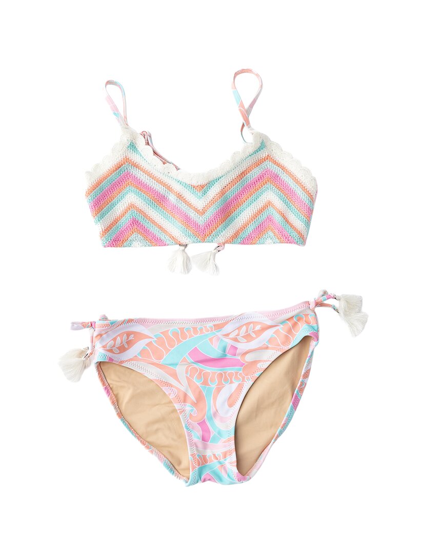 Shade Critters Tutti Fruity Tween Girls Crochet Swimsuit