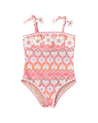 Shade Critters Summer Sorbet Girls Crochet Daisy Swimsuit