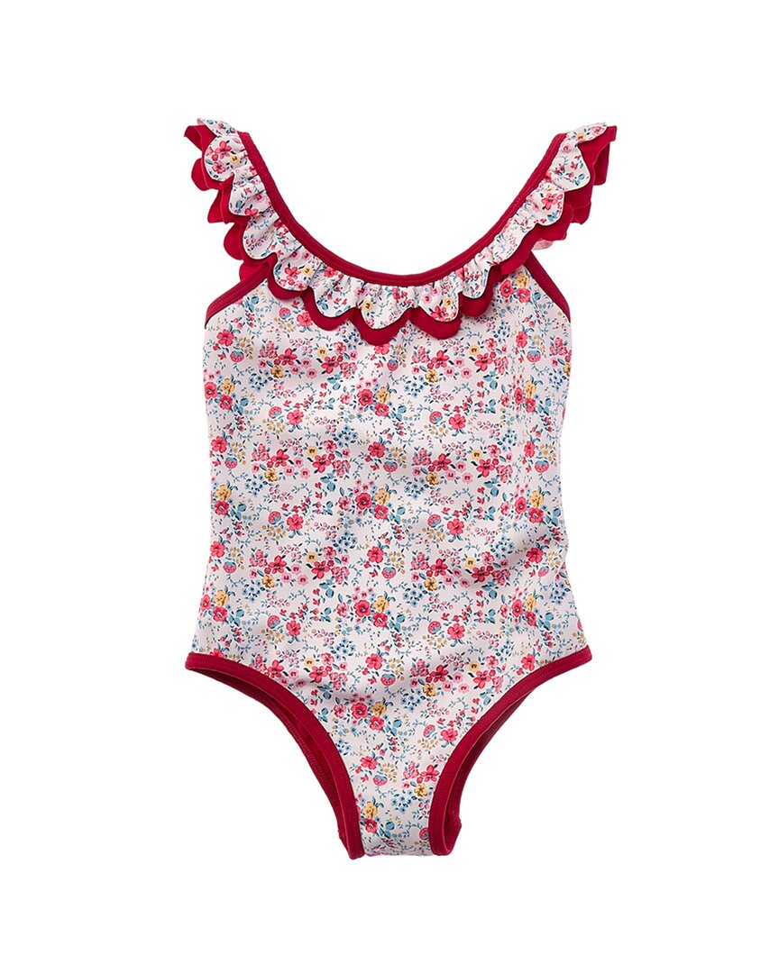 Pepa London Pepa London Louisa Floral Ruffle Trim One-Piece