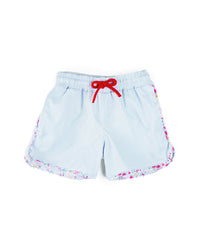 Pepa London Pepa London Striped Contrast Trim Swim Short