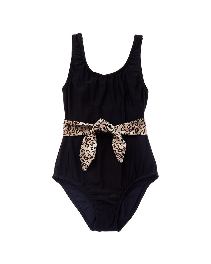 Pilyq Belted Bow One-Piece
