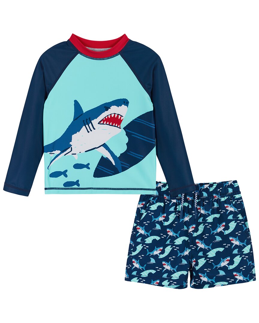 Andy & Evan Rashguard Set 0 - 3 M Blue