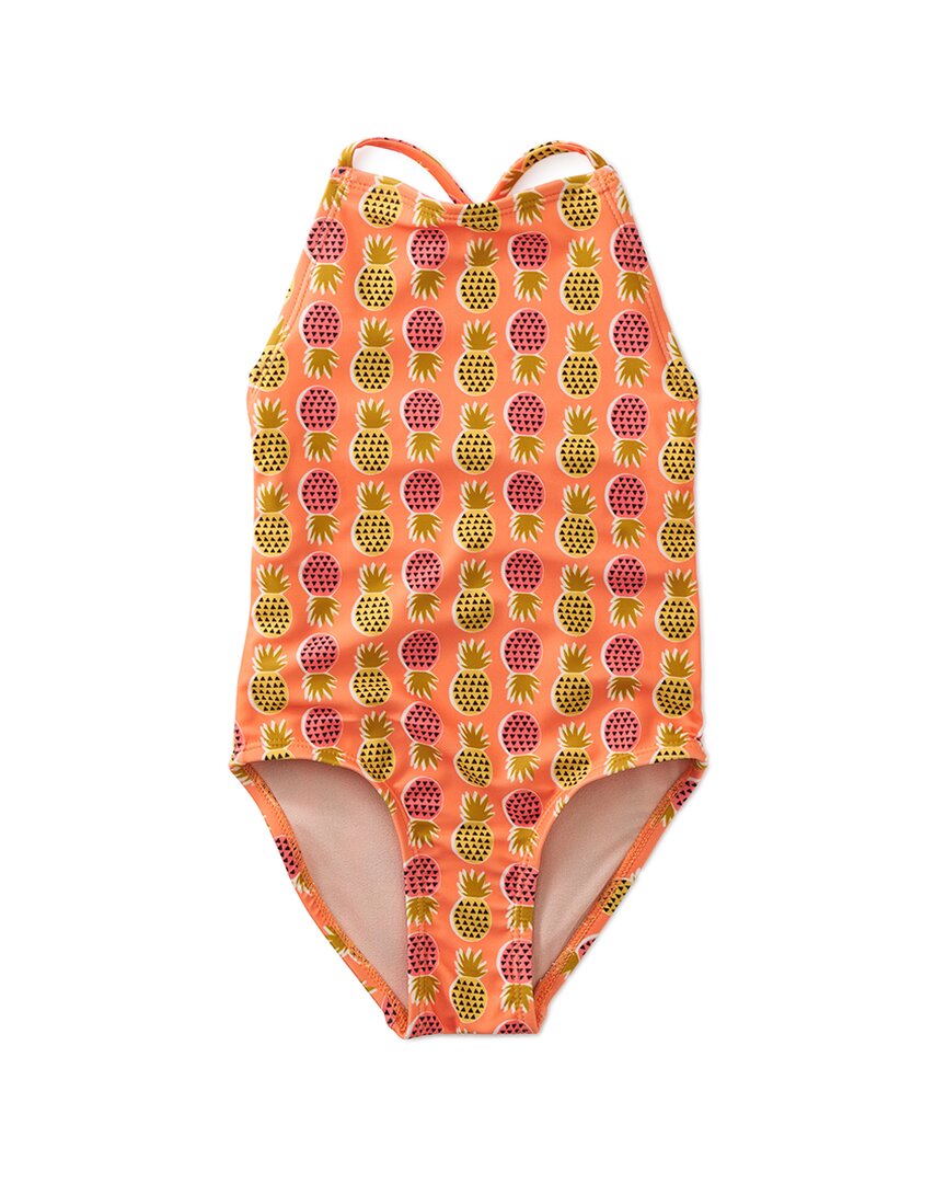 Tea Collection Cross Back One-Piece Swimsuit