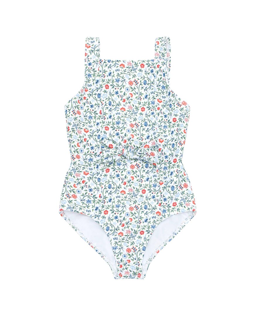 Minnow Tie-Front One-Piece 2T Multi