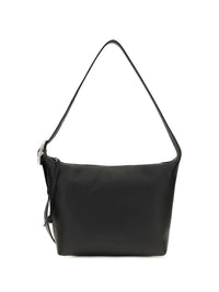 Loewe Men Medium Loop Hobo Bag In Grained Calfskin