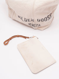 Golden goose Golden Goose Women `24.7 Ew` Canvas Shopping Bag
