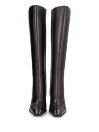 Saint Laurent Women Venetia Boots In Smooth Leather