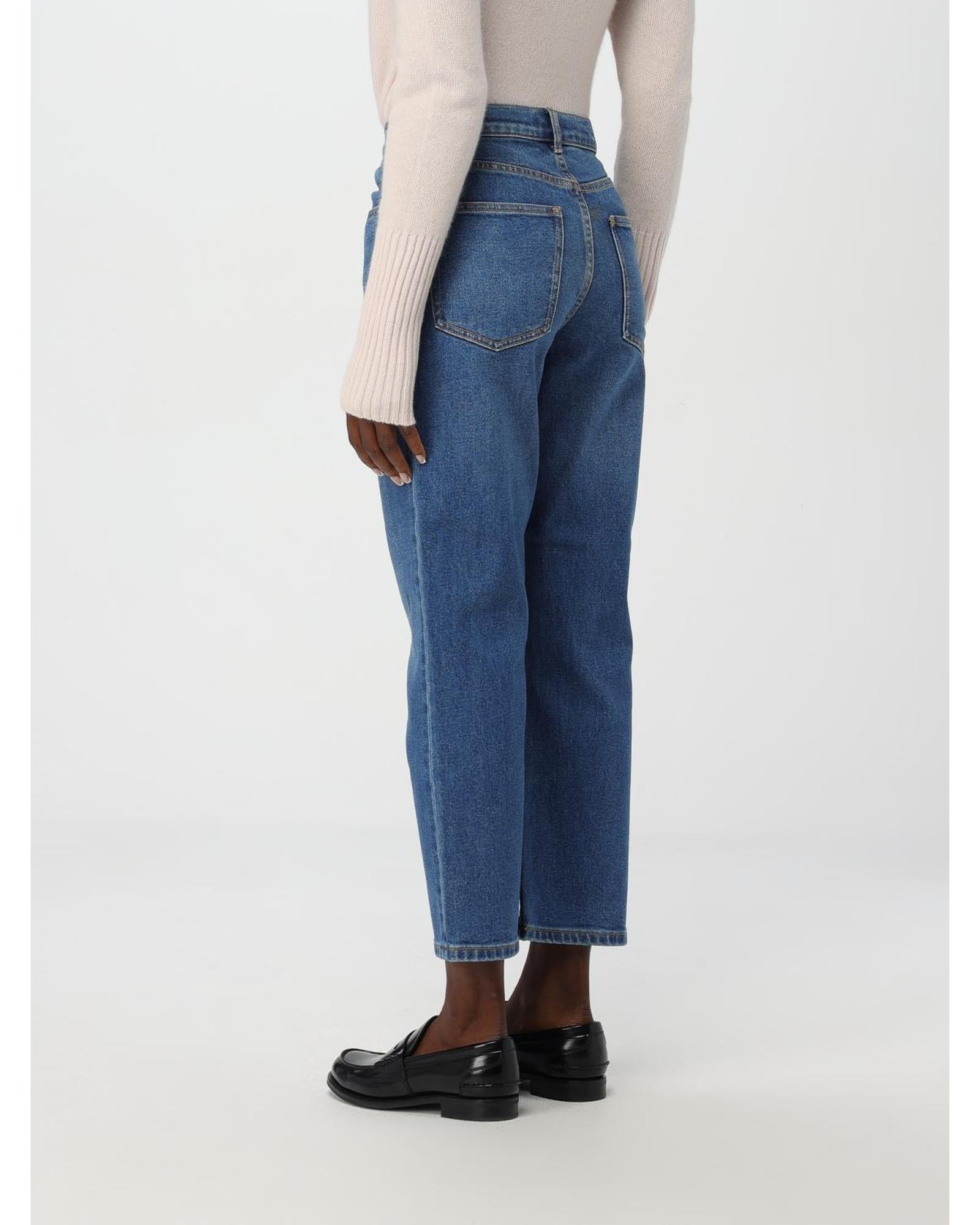 Tory Burch Straight Leg Jeans Classic Fit Women Denim