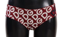 Dolce & Gabbana Multicolor DG Logo Print Slip Bottom Women's Underwear