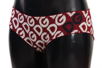 Dolce & Gabbana Multicolor DG Logo Print Slip Bottom Women's Underwear