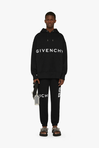 Givenchy Slim Fit Embroidered Trousers_Black