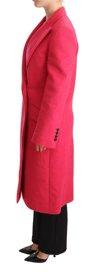 Dolce & Gabbana Dolce & Gabbana Pink Double Breasted Trenchcoat Women's Jacket