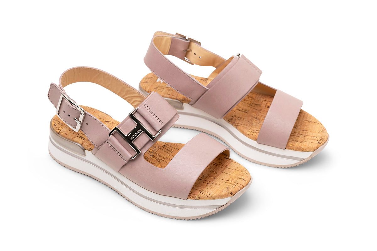 Hogan Leather Sandals