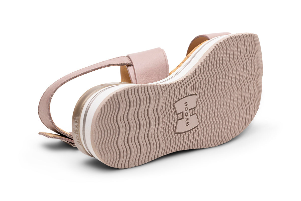 Hogan Leather Sandals