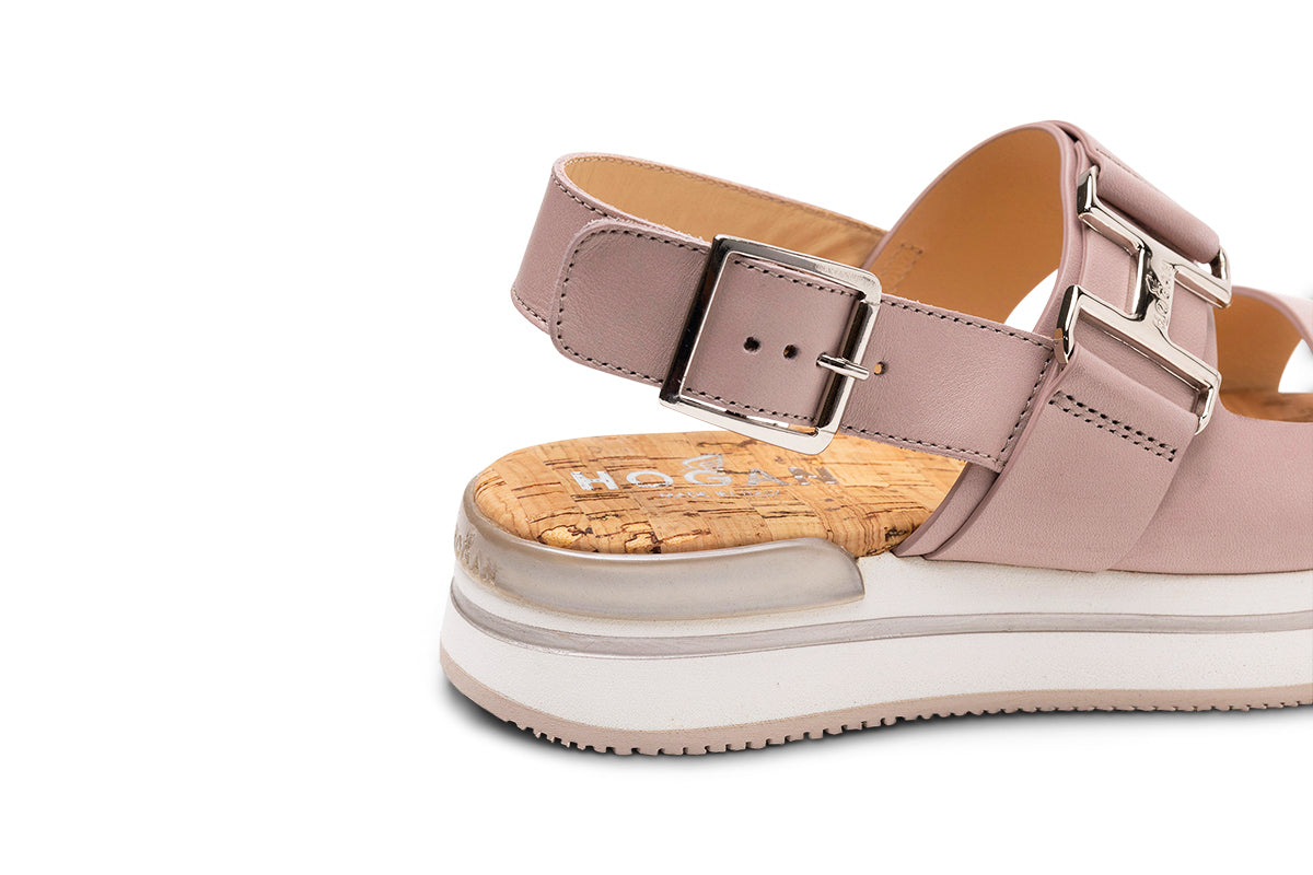 Hogan Leather Sandals