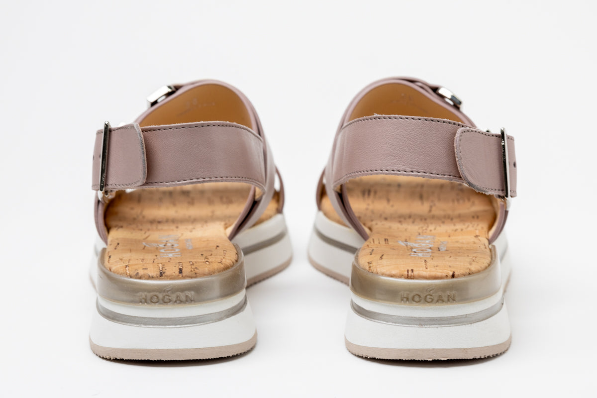 Hogan Leather Sandals