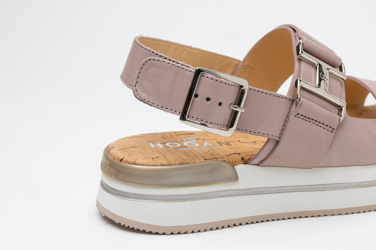 Hogan Leather Sandals