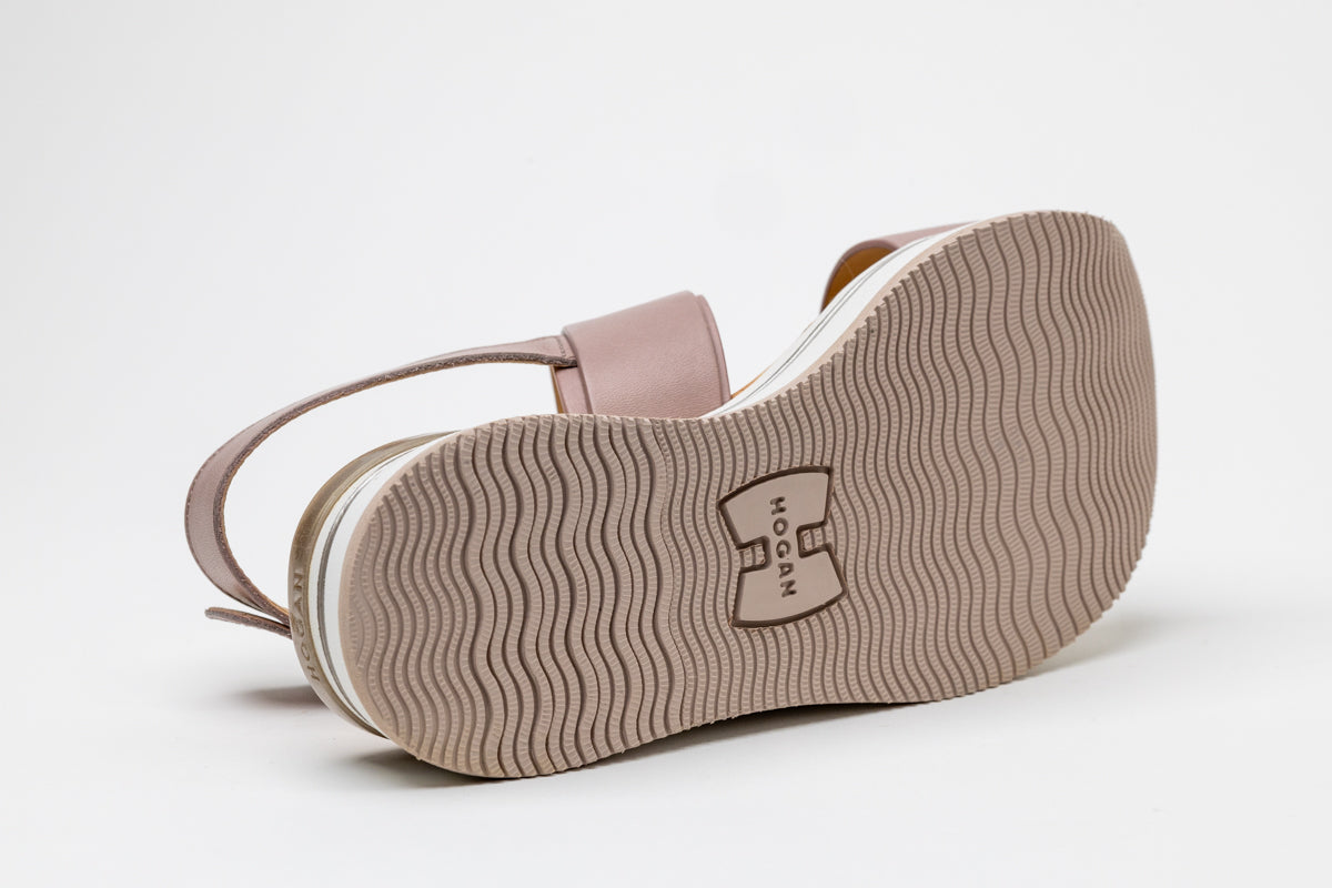 Hogan Leather Sandals