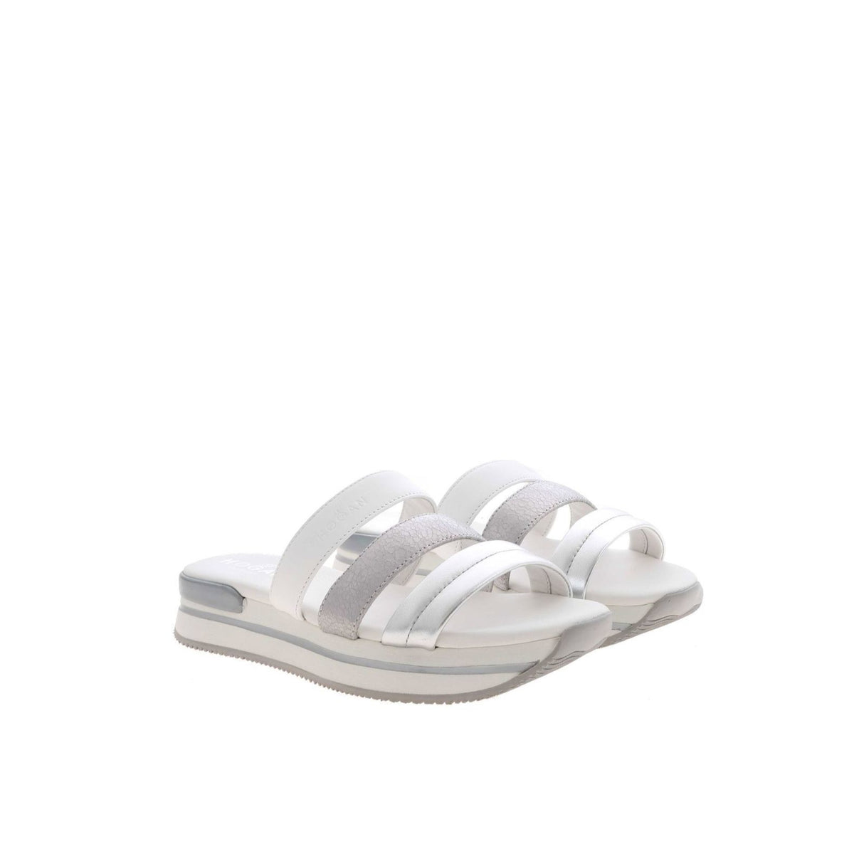 Hogan Metallic-Strap Sandals