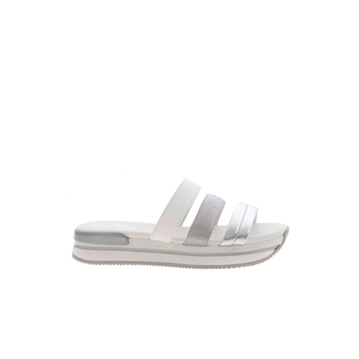 Hogan Metallic-Strap Sandals